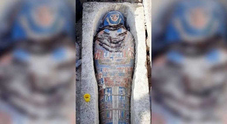 Archaeologists in Egypt have unearthed eight mummies. Egypt Mummies