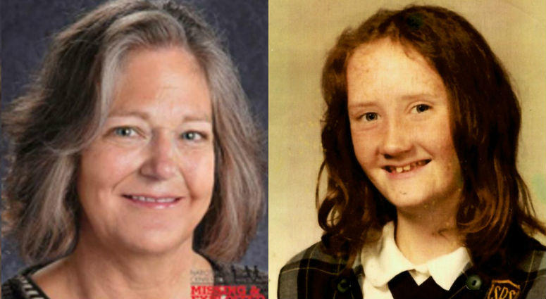 Margaret Fox. On the left, a photograph age progressed until age 56. On the left, a photo of Fox taken circa 1974. Exactly 45 years ago, a 14-year-old girl went missing in South Jersey. Now, authorities have released new, disturbing evidence in this cold case.