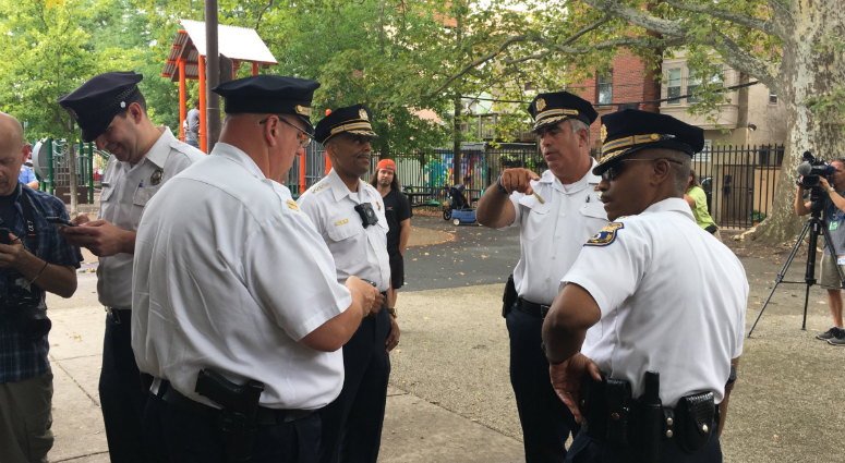 Philadelphia police are investigating a racially-charged act of vandalism at a Queen Village playground. Philadelphia police are investigating a racially-charged act of vandalism at a Queen Village playground.