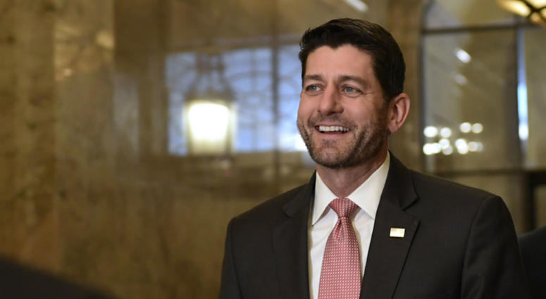 House Speaker Paul Ryan of Wis., returns to Capitol Hill in Washington, Tuesday, Nov. 27, 2018, following a meeting with President Donald Trump at the White House. House Speaker Paul Ryan of Wis., returns to Capitol Hill in Washington, Tuesday, Nov. 27, 2018, following a meeting with President Donald Trump at the White House.