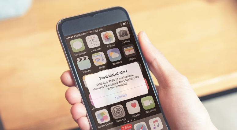 At 2:18 p.m. Wednesday, your phone will buzz with a Presidential Alert test. At 2:18 p.m. Wednesday, your phone will buzz with a Presidential Alert test.