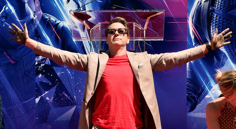 Marvel Studios' "Avengers: Endgame" stars Chris Hemsworth, Chris Evans, Robert Downey Jr. and Scarlett Johansson at the Hand And Footprint Ceremony at the TCL Chinese Theatre on April 23, 2019 in Hollywood, California. Marvel Studios' "Avengers: Endgame" stars Chris Hemsworth, Chris Evans, Robert Downey Jr. and Scarlett Johansson at the Hand And Footprint Ceremony at the TCL Chinese Theatre on April 23, 2019 in Hollywood, California.