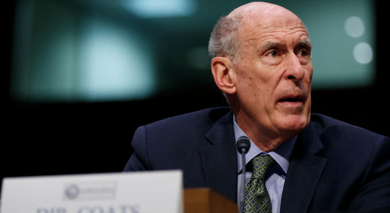 Director of National Intelligence Dan Coats speaks during the U.S. Senate Select Committee on Intelligence hearing on worldwide threats on Capitol Hill in Washington D.C., on Feb 13, 2018. Director of National Intelligence Dan Coats