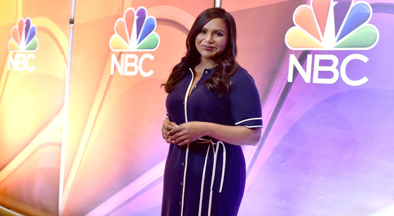 Actress Mindy Kaling attends the NBC Midseason Press Day 2018 at The Four Seasons Hotel. Mindy Kaling