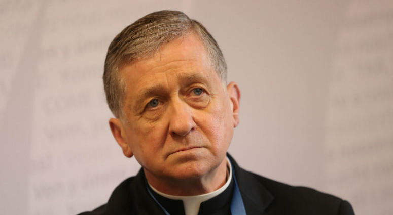 8/23/2018 - Cardinal Blase Cupich, Archbishop of Chicago, speaking to the media at the World Meeting of Families in Dublin. 8/23/2018 - Cardinal Blase Cupich, Archbishop of Chicago, speaking to the media at the World Meeting of Families in Dublin.