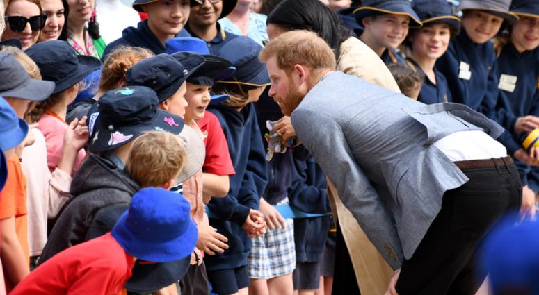 10/18/2018 - Prince Harry Duke of Sussex and Meghan Duchess of Sussex visit South Melbourne Beach, Australia to watch BeachPatrol volunteers in action and meet local lifeguards and school children. 10/18/2018 - Prince Harry Duke of Sussex and Meghan Duchess of Sussex visit South Melbourne Beach, Australia to watch BeachPatrol volunteers in action and meet local lifeguards and school children.