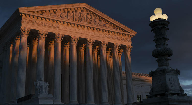 In this Jan. 24, 2019, file photo, the Supreme Court is seen at sunset in Washington. Vast changes in America and technology have dramatically altered how the census is conducted. In this Jan. 24, 2019, file photo, the Supreme Court is seen at sunset in Washington. Vast changes in America and technology have dramatically altered how the census is conducted.