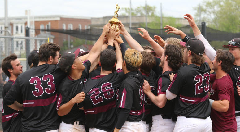 Swarthmore College earned an automatic bid into the NCAA Tournament by winning the Centennial Conference title. Swarthmore Baseball