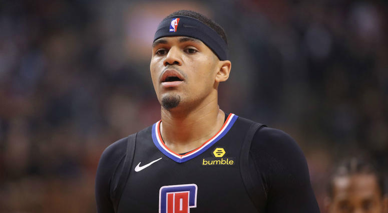 Los Angeles Clippers forward Tobias Harris (34) against the Toronto Raptors at Scotiabank Arena. The Raptors beat the Clippers 121-103. Los Angeles Clippers forward Tobias Harris (34) against the Toronto Raptors at Scotiabank Arena. The Raptors beat the Clippers 121-103.