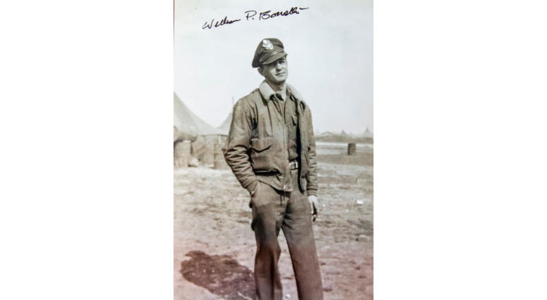 William Bonelli during his time in the service. William Bonelli