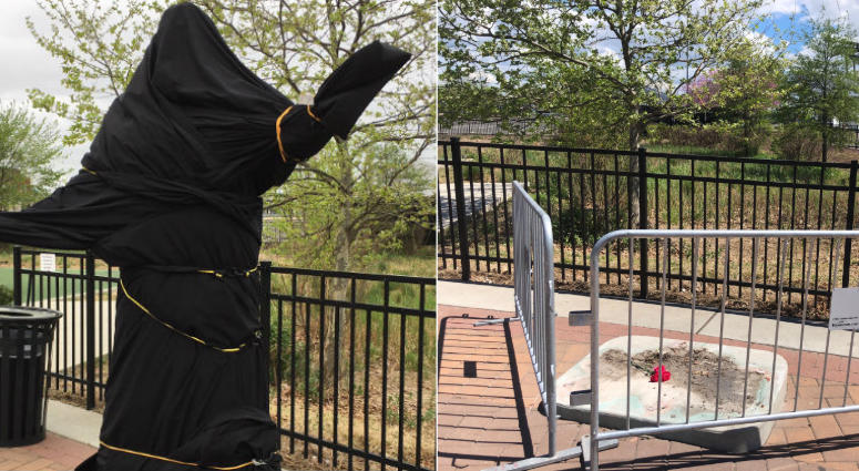 The Flyers' decision to drop Kate Smith over offensive lyrics from the 1930s is continuing to incite controversy. The statue was covered April 19, 2019, and removed shortly after. The Flyers' decision to drop Kate Smith over offensive lyrics from the 1930s is continuing to incite controversy.