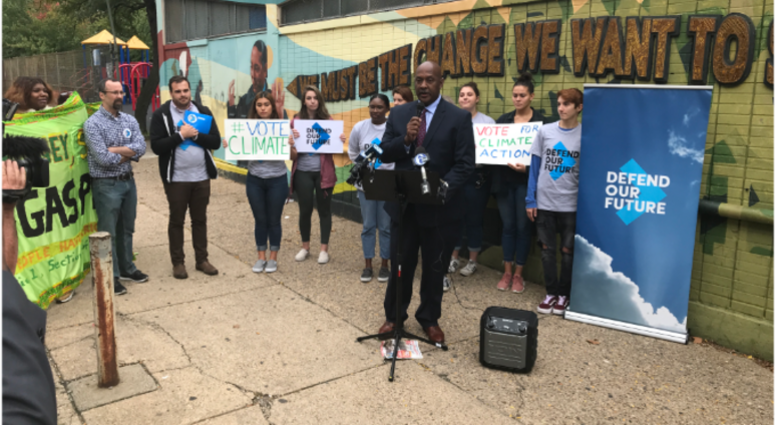 A non-partisan climate advocacy group kicked off an effort Monday near Temple's campus to get more millennial voters to the polls for the mid-terms A non-partisan climate advocacy group kicked off an effort Monday near Temple's campus to get more millennial voters to the polls for the mid-terms