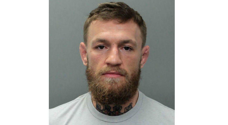This photo provided by the Miami-Dade Corrections and Rehabilitation Department shows Conor McGregor. This photo provided by the Miami-Dade Corrections and Rehabilitation Department shows Conor McGregor.