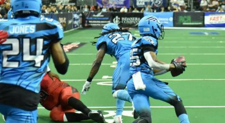 Soul defensive back James Romain has six interceptions this season. Philadelphia Soul