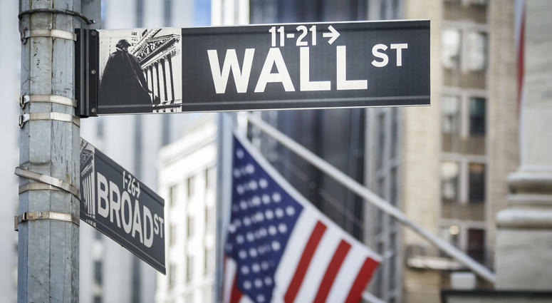Wall Street in New York Wall Street in New York