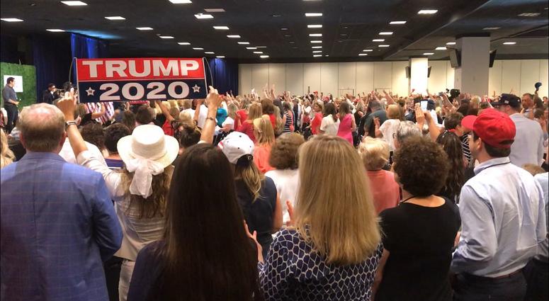 Republican National Committee Chairwoman Ronna McDaniel opens the Women for Trump rally in King of Prussia. Republican National Committee Chairwoman Ronna McDaniel opens the Women for Trump rally in King of Prussia.