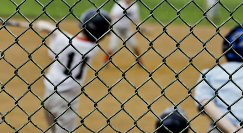 Youth baseball game Youth baseball game
