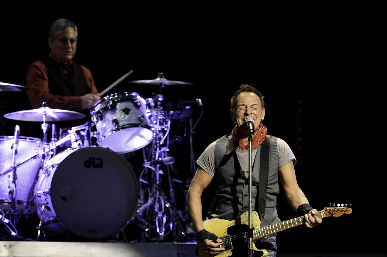 Bruce Springsteen performs during The River Tour 2016 Bruce Springsteen performs during The River Tour 2016