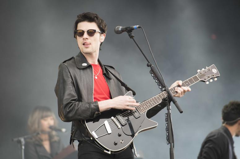 James Bay performs live at the Isle of Wight festival James Bay performs live at the Isle of Wight festival