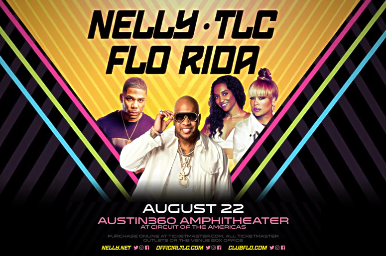 Nelly TLC Flo Rida Austin360 Amphitheater
