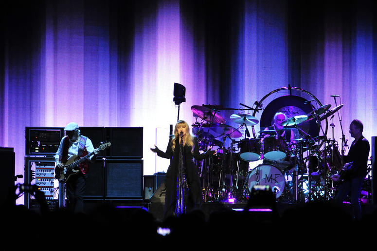 Mar 18, 2015; Nashville, TN, USA; Fleetwood Mac performs at Bridgestone Arena. Mandatory Credit: Samuel M. Simpkins/The Tennessean via USA TODAY NETWORK