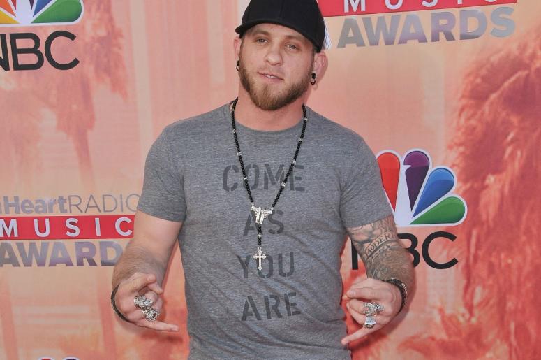 Brantley Gilbert arrives at the 2015 iHeartRadio Music Awards held at The Shrine Auditorium in Los Angeles, CA on Sunday, March 29, 2015. (Photo By Sthanlee B. Mirador