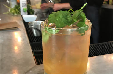 Salt House Restaurant Drink Salt House Restaurant Drink (Photo credit: Keith Menconi/KCBS Radio)