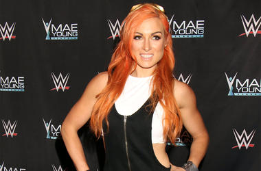 WWE's Becky Lynch 9/12/2017 - Becky Lynch arriving as WWE Presents the finale of first ever "Mae Young Classic" Women's Tournament, held at the Thomas and Mack Center, Las Vegas, September 12, 2017 (Photo by PA Images/Sipa USA)
