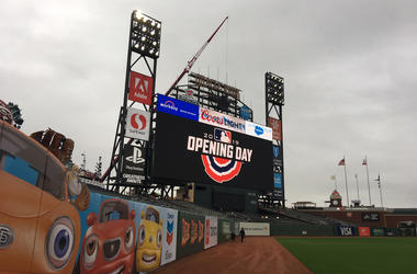 Oracle Park Opening Day 2019 Oracle Park Opening Day 2019 (Photo credit: Tim Ryan/KCBS Radio)