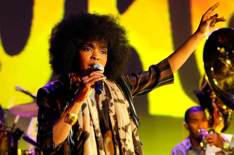 Lauryn Hill 2010 A Funny Thing Happened On The Way To Cure Parkinson's - Show NEW YORK - NOVEMBER 13: (EXCLUSIVE ACCESS - PREMIUM RATES APPLY) Singer Lauryn Hill performs during the Michael J. Fox Foundation's 2010 Benefit 'A Funny Thing Happened on the Way to Cure P