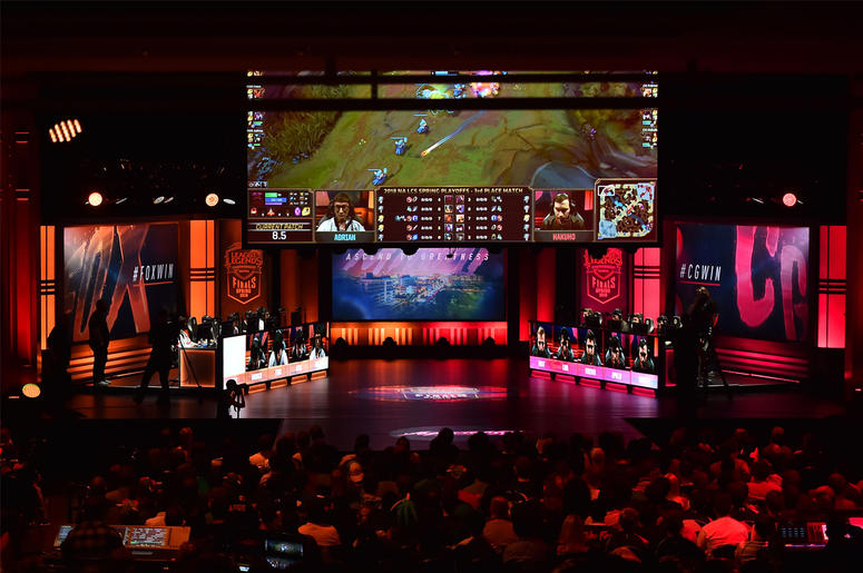 League of Legends 2018 North America Spring Finals competition Apr 7, 2018; Miami Beach, FL, USA; A general view during the League of Legends 2018 North America Spring Finals competition between Echo Fox and the Clutch Gaming at The Fillmore Miami Beach. Mandatory Credit: Jasen Vinlove-USA TODAY Sports