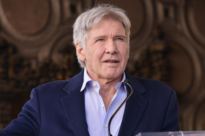Harrison Ford Harrison Ford at Mark Hamill's Star On The Hollywood Walk Of Fame Ceremony held in front of the El Capitan Theatre in Hollywood, CA on Thursday, March 8, 2018. (Photo By Sthanlee B. Mirador/Sipa USA)