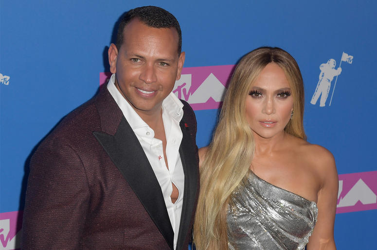 Alex Rodriguez and Jennifer Lopez NEW YORK, NY - AUGUST 20: Alex Rodriguez and Jennifer Lopez (R) attend the 2018 MTV Video Music Awards at Radio City Music Hall on August 20, 2018 in New York City. (Photo by ISO/SIPA USA)