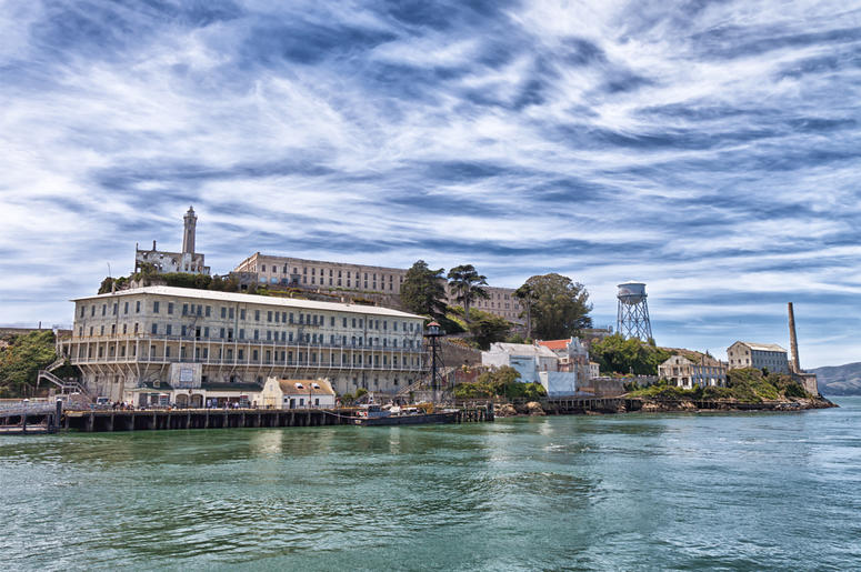 Alcatraz Island A view of Alcatraz Island from the ferry on arrival (Photo credit: Ian Whitworth/Dreamstime)