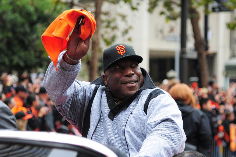Willie McCovey October 31, 2012; San Francisco, CA, USA; San Francisco Giants former first baseman Willie McCovey waves to the crowd while riding in a car during the World Series victory parade at Market Street. The Giants defeated the Detroit Tigers in a four-game swee