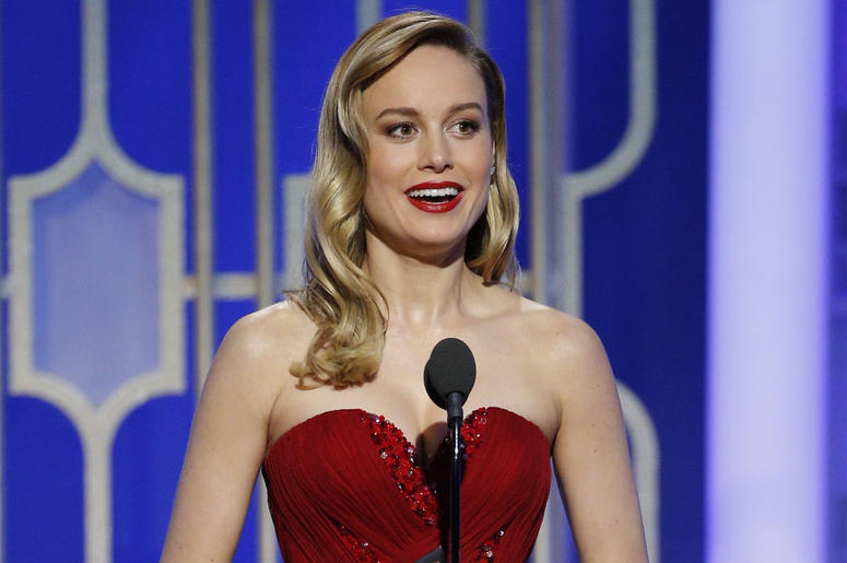 Brie Larson Jan 8, 2017; Beverly Hills, CA, USA; Brie Larson presents during the 74th Golden Globe Awards at Beverly Hilton. Mandatory Credit: Paul Drinkwater/NBC via USA TODAY NETWORK