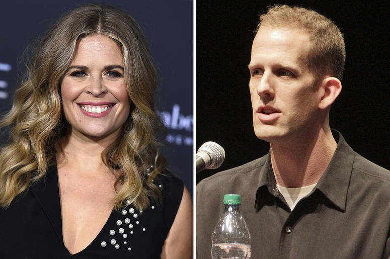 AP18170767895602 This combination photo shows Jennifer Lee at the world premiere of "A Wrinkle in Time" in Los Angeles on Feb. 26, 2018, left, and Pete Doctor at the Santa Barbara International Film Festival in Santa Barbara, Calif., on Feb. 6, 2010. Walt Disney Studios c