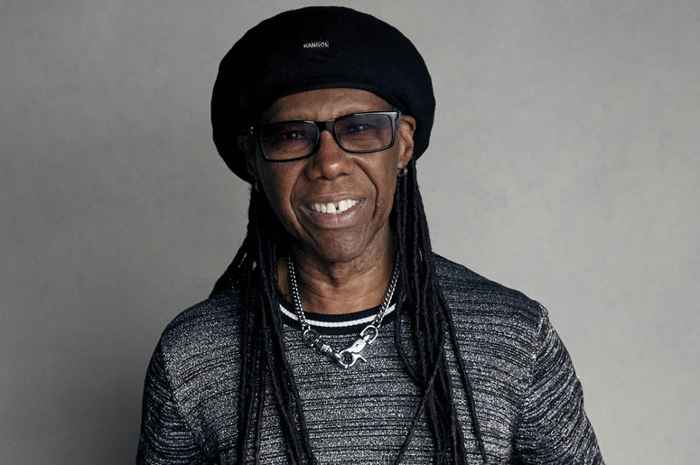 AP18183585996253 In a Jan. 20, 2018 file photo, Nile Rodgers poses for a portrait to promote the film "Studio 54" at the Music Lodge during the Sundance Film Festival in Park City, Utah. Board members on Monday, July 2, 2018 unanimously elected Rodgers chairman of the Son