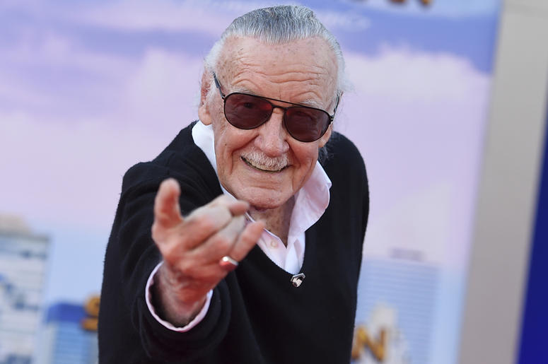 AP18229679486809 In this June 28, 2017 file photo, Stan Lee arrives at the Los Angeles premiere of "Spider-Man: Homecoming" at the TCL Chinese Theatre. Lee’s restraining order against a former business manager has been extended for three years. A Los Angeles Superior Cour