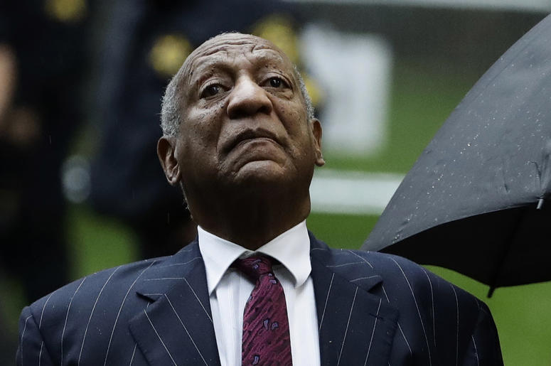 AP18268451697781 Bill Cosby arrives for his sentencing hearing at the Montgomery County Courthouse, Tuesday, Sept. 25, 2018, in Norristown, Pa. (AP Photo/Matt Slocum)