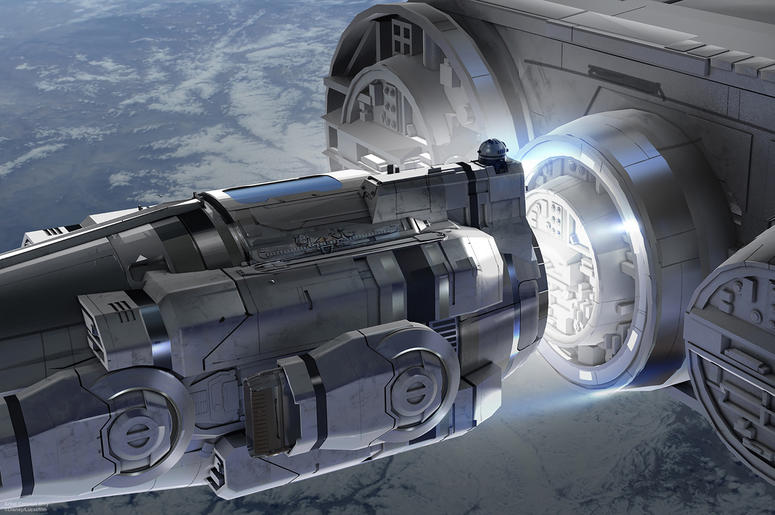 AP18321699896408 This illustration provided by Disney shows an illustration of Disney's “Star Wars: Galaxy’s Edge” attraction. Disney announced some details of the new “Star Wars: Galaxy’s Edge” lands, opening in 2019, on Saturday, Nov. 17, 2018. It also announced that co