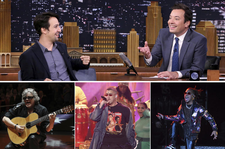AP19010659358493 'The Tonight Show starring Jimmy Fallon' broadcast from Puerto Rico will showcase artists with ties to the U.S. territory. (Photo credit: AP Photos)