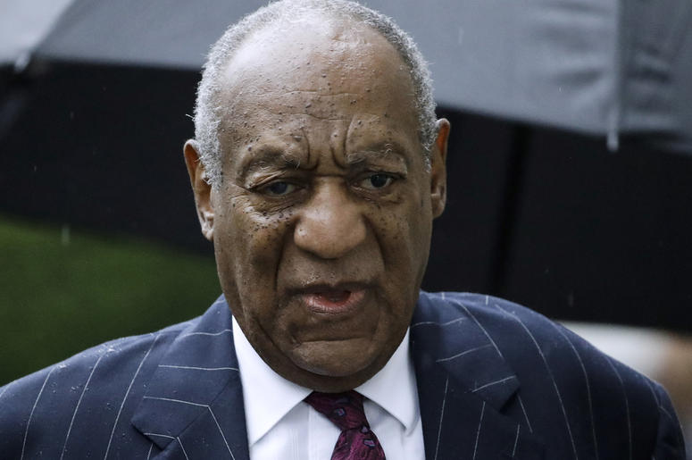 AP19095631815166 In this Sept. 25, 2018, file photo, Bill Cosby arrives for a sentencing hearing following his sexual assault conviction at the Montgomery County Courthouse in Norristown Pa. (AP Photo/Matt Rourke, File)