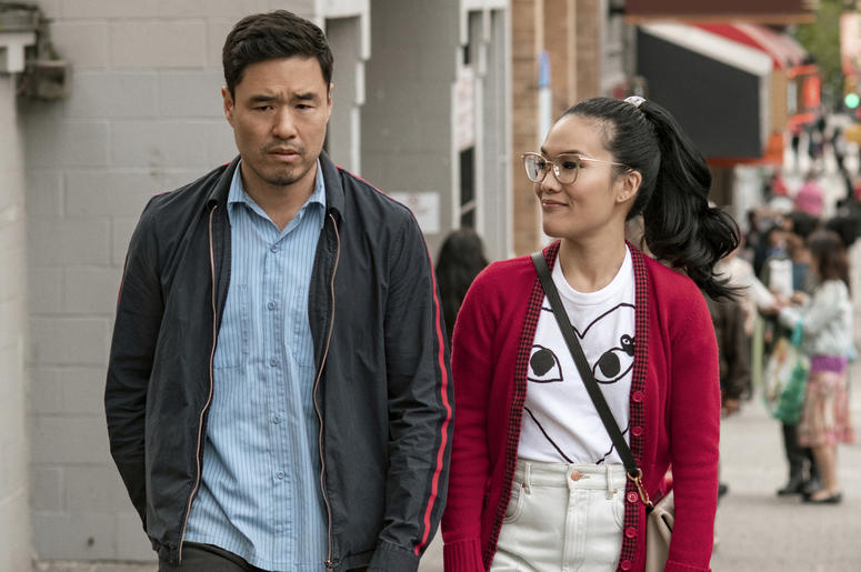 AP19151816811445 This undated image shows Randall Park and Ali Wong in a scene from the movie "Always Be My Maybe." The newly released Netflix movie is an Asian-American rom-com with a twist: ethnicity isn't central to the plot. (Courtesy of Netflix)