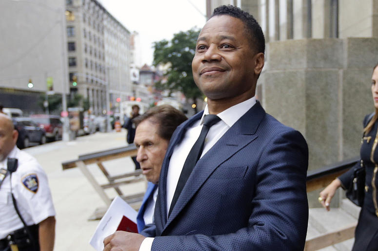 AP19165014451671 Cuba Gooding Jr. leaves criminal court Thursday, June 13, 2019, in New York. (AP Photo/Frank Franklin II)