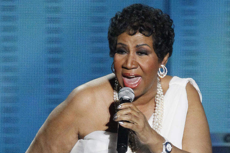 AP19217785576624 In this Tuesday, May 17, 2011 file photo, Aretha Franklin performs during a star-studded double-taping of "Surprise Oprah! A Farewell Spectacular," in Chicago. (AP Photo/Charles Rex Arbogast, File)
