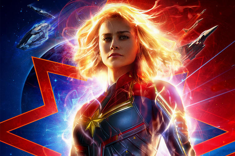 Brie Larson as 'Captain Marvel' Brie Larson as 'Captain Marvel' (Photo credit: Disney/Marvel Studios)