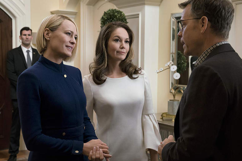 Robin Wright, Diane Lane, Greg Kinnear in 'House of Cards' Robin Wright, Diane Lane, Greg Kinnear in 'House of Cards' (Photo credit: Netflix)