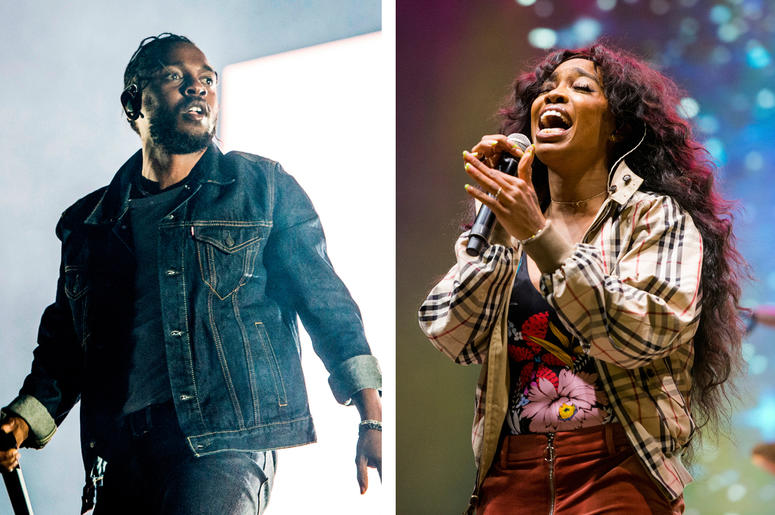 Kendrick Lamar and SZA Kendrick Lamar and SZA (Photo credit: Amy Harris/Invision/AP, File)