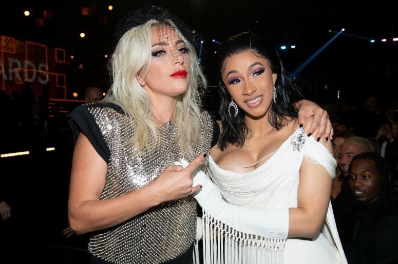 Lady Gaga and Cardi B Lady Gaga and Cardi B (Photo credit: Emma McIntyre / Staff)